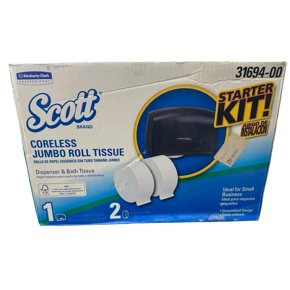 31694-00 Kimberly-Clark Profess Jumbo Roll Tissue Paper‎ Dispenser